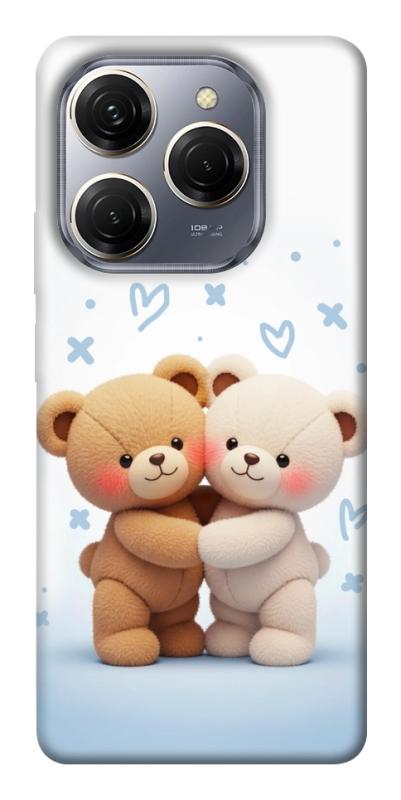 Чехол itsPrint Bear love для TECNO Spark 20 Pro, любовь, купить оптом с доставкой