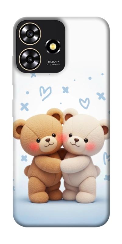 Чехол itsPrint Bear love для ZTE Blade A73 4G, любовь, купить оптом с доставкой