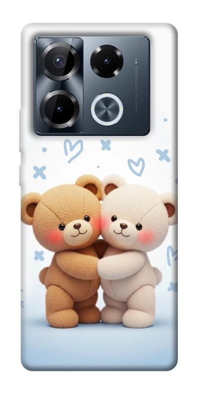 Чехол itsPrint Bear love для Infinix Note 40 Pro 4G, любовь, купить оптом с доставкой