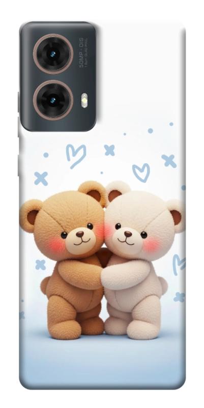 Чехол itsPrint Bear love для Motorola Moto G85, любовь, купить оптом с доставкой