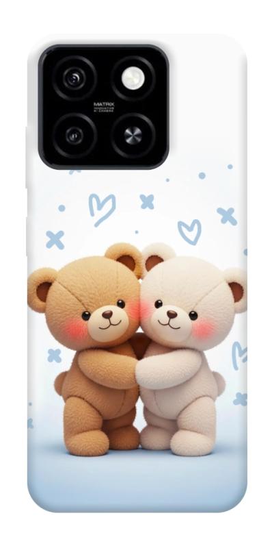 Чехол itsPrint Bear love для ZTE Blade A55 4G, любовь, купить оптом с доставкой