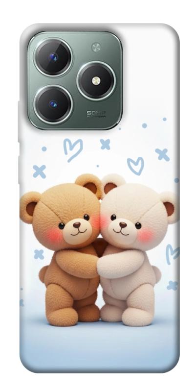 Чехол itsPrint Bear love для Realme C61 4G, любовь, купить оптом с доставкой