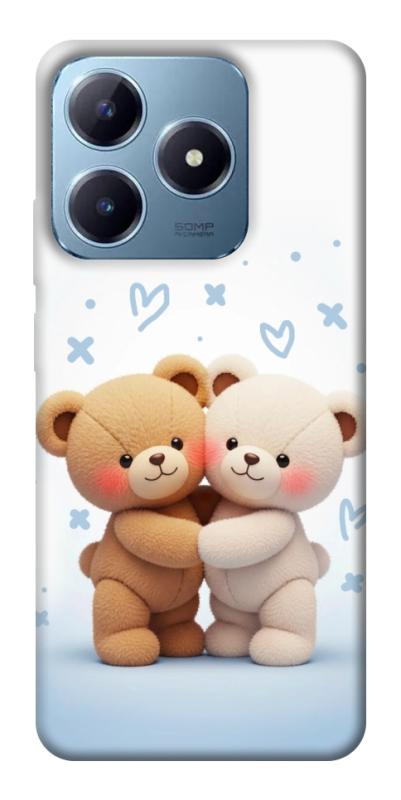 Чехол itsPrint Bear love для Realme C63 4G, любовь, купить оптом с доставкой