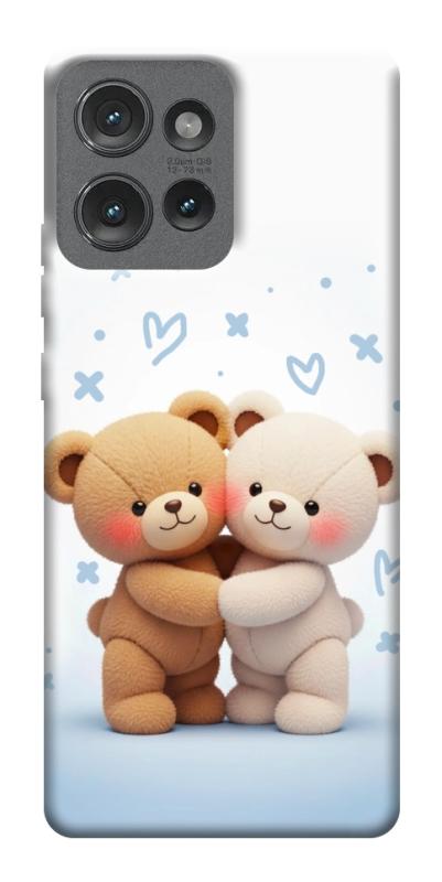 Чехол itsPrint Bear love для Motorola Edge 50, любовь, купить оптом с доставкой