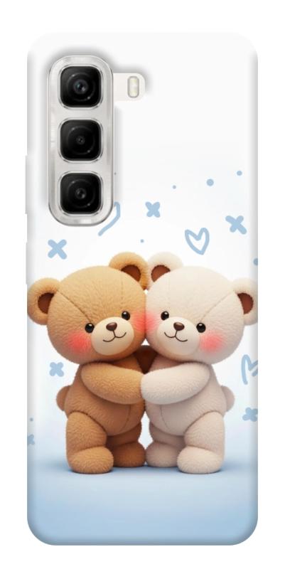 Чохол itsPrint Bear love для Infinix Hot 50 4G, кохання, купити оптом з доставкою