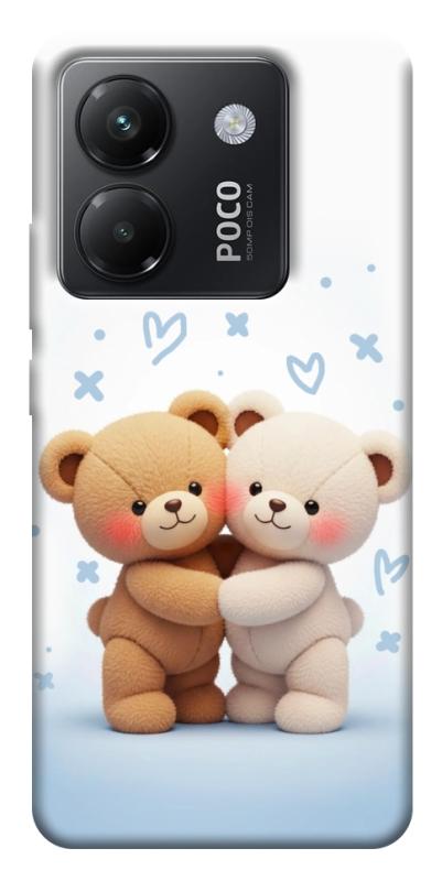 Чехол itsPrint Bear love для Xiaomi Poco M7 Pro 5G, любовь, купить оптом с доставкой