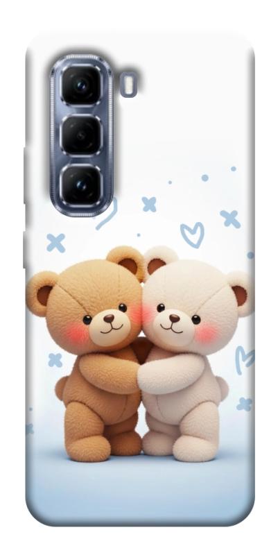 Чехол itsPrint Bear love для Infinix Hot 50 Pro, любовь, купить оптом с доставкой