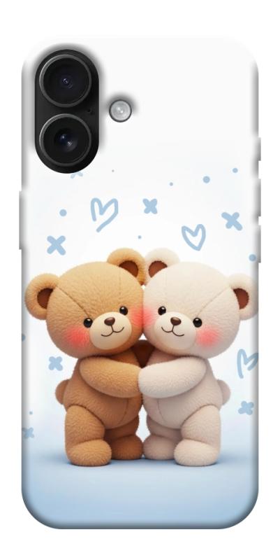 Чехол itsPrint Bear love для Apple iPhone 17 (6.3"), любовь, купить оптом с доставкой