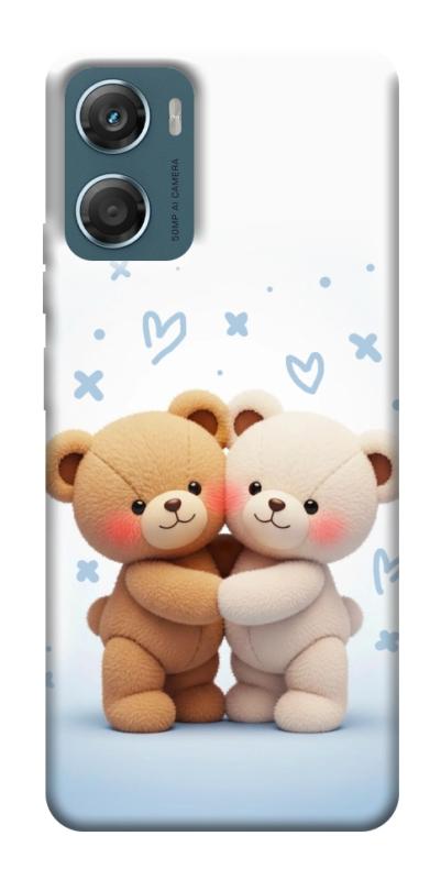 Чехол itsPrint Bear love для Motorola Moto G06, любовь, купить оптом с доставкой