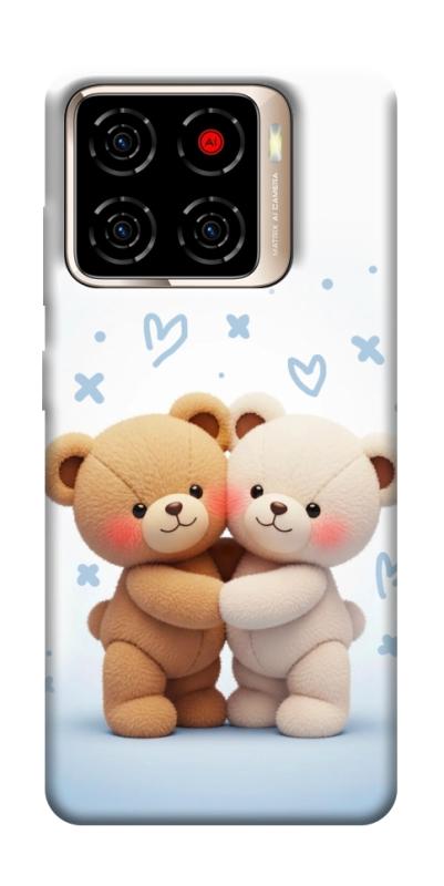 Чехол itsPrint Bear love для ZTE Blade A56, любовь, купить оптом с доставкой