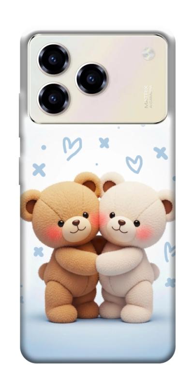 Чехол itsPrint Bear love для ZTE Blade A76, любовь, купить оптом с доставкой