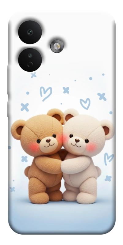 Чехол itsPrint Bear love для Xiaomi Redmi Note 17 Pro, любовь, купить оптом с доставкой