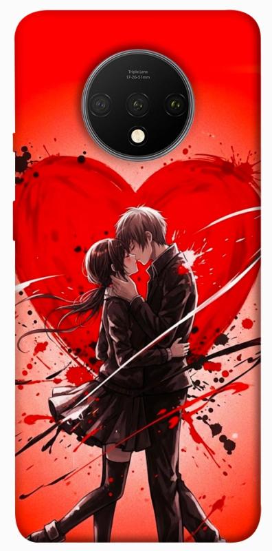 Чохол itsPrint Dramatic couple для OnePlus 7T, кохання, купити оптом з доставкою