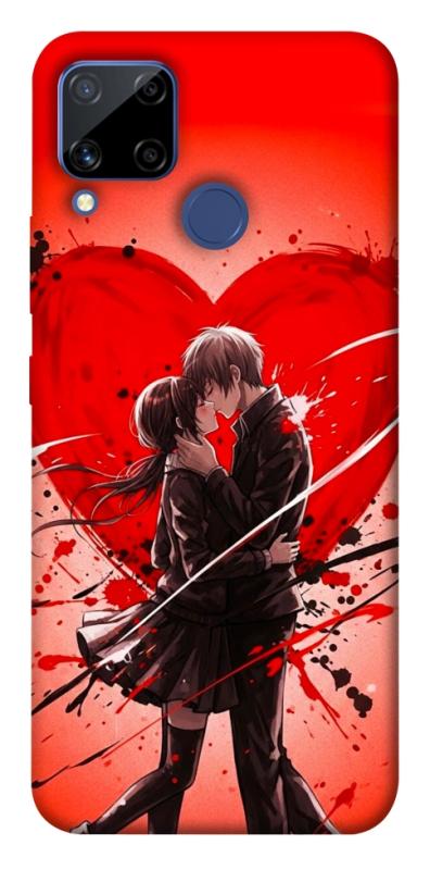 Чехол itsPrint Dramatic couple для Realme C15, любовь, купить оптом с доставкой