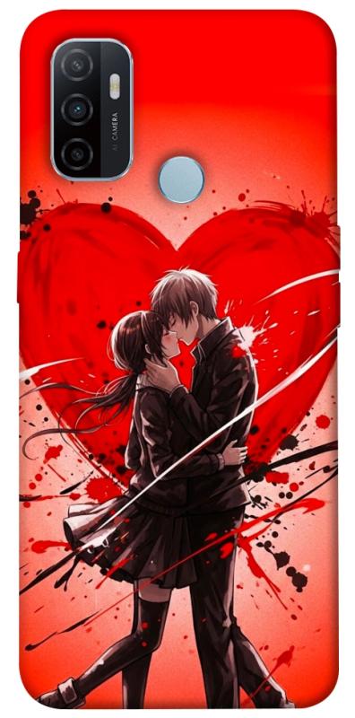 Чехол itsPrint Dramatic couple для Oppo A53 / A32 / A33, любовь, купить оптом с доставкой