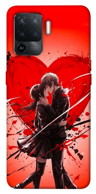 Чехол itsPrint Dramatic couple для Oppo Reno 5 Lite, любовь, купить оптом с доставкой