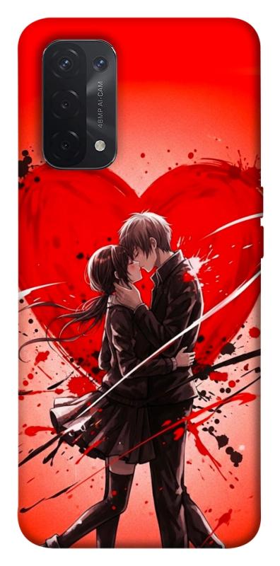 Чехол itsPrint Dramatic couple для Oppo A54 4G, любовь, купить оптом с доставкой