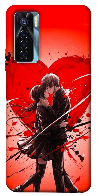 Чохол itsPrint Dramatic couple для TECNO Camon 17 Pro, кохання, купити оптом з доставкою