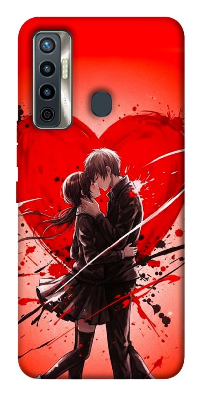 Чохол itsPrint Dramatic couple для TECNO Camon 17 Pro, кохання, купити оптом з доставкою