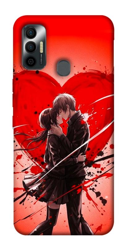 Чохол itsPrint Dramatic couple для TECNO Spark 7, кохання, купити оптом з доставкою