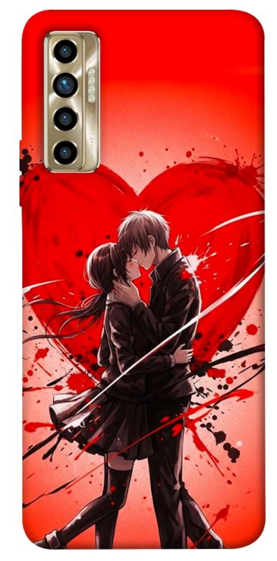 Чохол itsPrint Dramatic couple для TECNO Camon 17P, кохання, купити оптом з доставкою