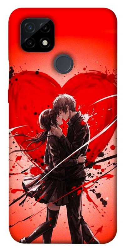 Чохол itsPrint Dramatic couple для Realme C21, кохання, купити оптом з доставкою