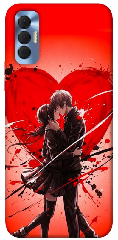 Чехол itsPrint Dramatic couple для TECNO Spark 8P, любовь, купить оптом с доставкой