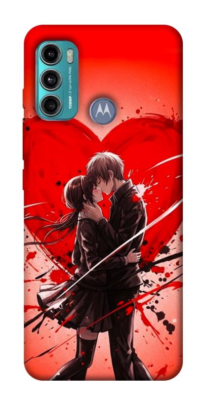 Чохол itsPrint Dramatic couple для Motorola Moto G60, кохання, купити оптом з доставкою