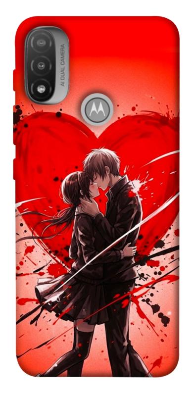 Чехол itsPrint Dramatic couple для Motorola Moto E20, любовь, купить оптом с доставкой