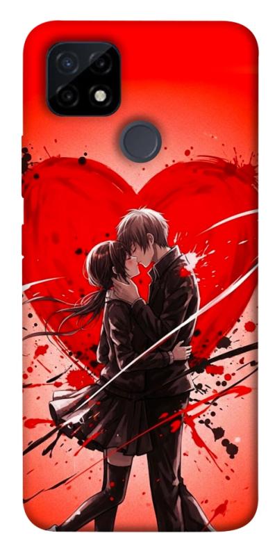 Чохол itsPrint Dramatic couple для Realme C12, кохання, купити оптом з доставкою