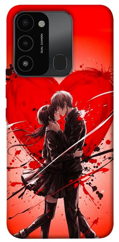Чехол itsPrint Dramatic couple для TECNO Spark 8C, любовь, купить оптом с доставкой