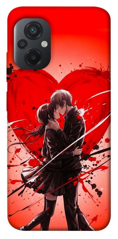 Чехол itsPrint Dramatic couple для Xiaomi Poco M5, любовь, купить оптом с доставкой
