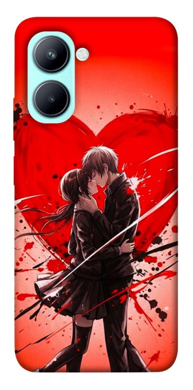 Чехол itsPrint Dramatic couple для Realme C33, любовь, купить оптом с доставкой