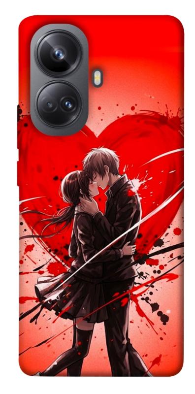 Чехол itsPrint Dramatic couple для Realme 10 Pro+, любовь, купить оптом с доставкой