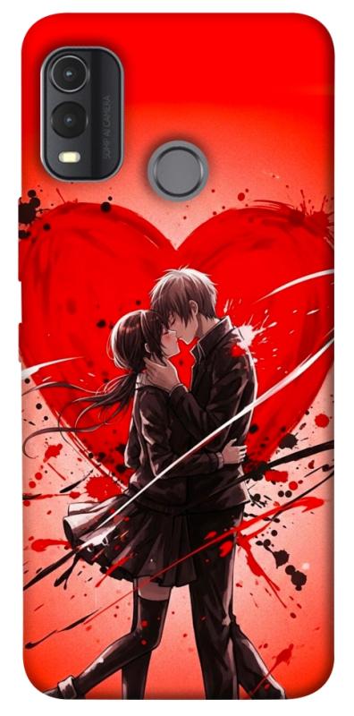 Чохол itsPrint Dramatic couple для Nokia G11 Plus, кохання, купити оптом з доставкою
