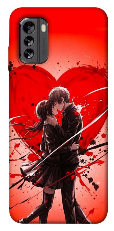 Чехол itsPrint Dramatic couple для Nokia G60, любовь, купить оптом с доставкой