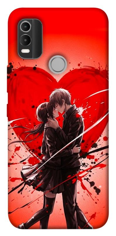 Чохол itsPrint Dramatic couple для Nokia C21 Plus, кохання, купити оптом з доставкою