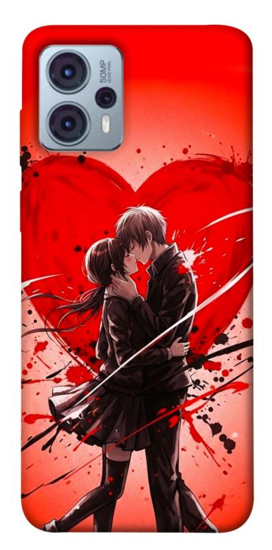 Чохол itsPrint Dramatic couple для Motorola Moto G23, кохання, купити оптом з доставкою
