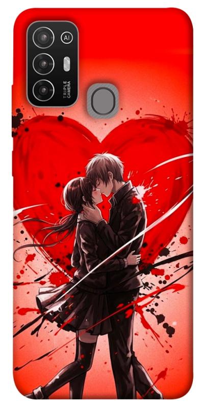 Чехол itsPrint Dramatic couple для ZTE Blade A52, любовь, купить оптом с доставкой