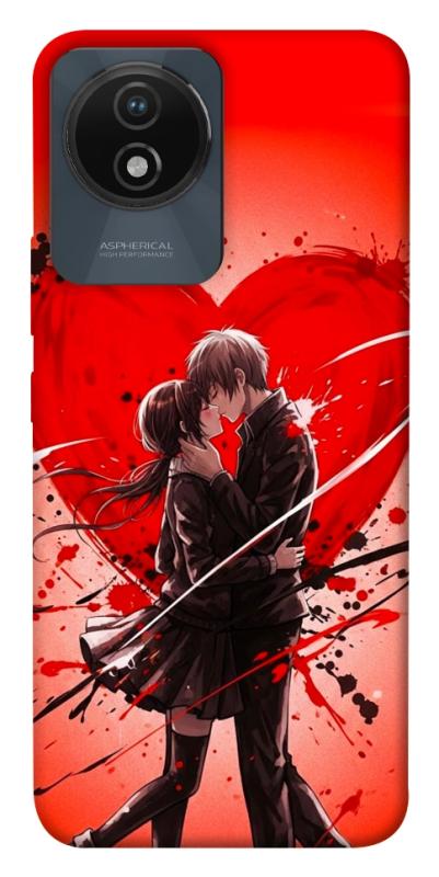 Чехол itsPrint Dramatic couple для Vivo Y02, любовь, купить оптом с доставкой
