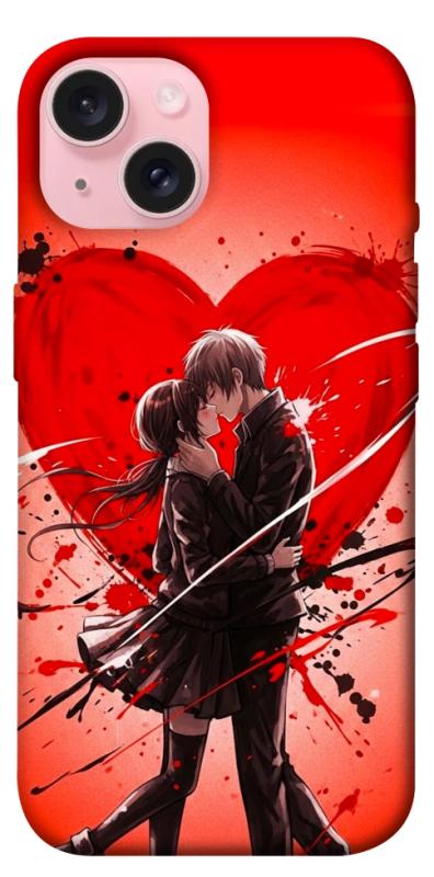 Чехол itsPrint Dramatic couple для Apple iPhone 15 (6.1"), любовь, купить оптом с доставкой