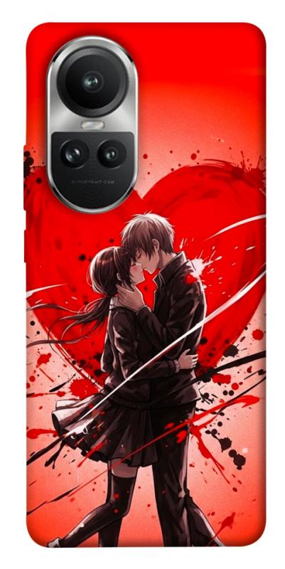 Чехол itsPrint Dramatic couple для Oppo Reno 10, любовь, купить оптом с доставкой