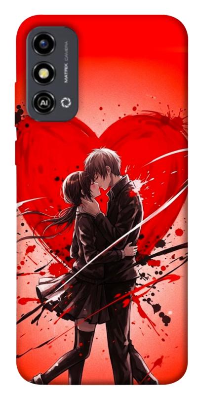 Чохол itsPrint Dramatic couple для ZTE Blade A53, кохання, купити оптом з доставкою