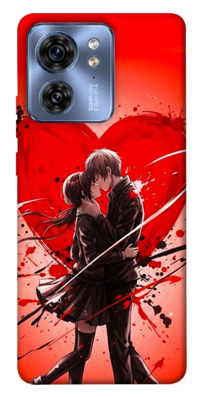Чехол itsPrint Dramatic couple для Motorola Edge 40, любовь, купить оптом с доставкой