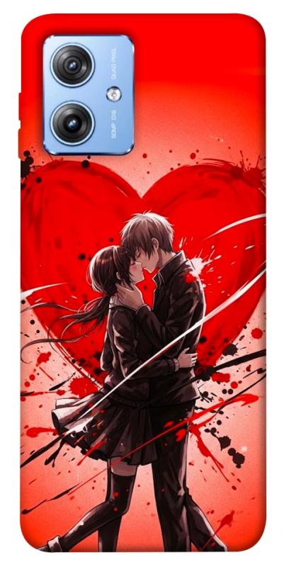 Чохол itsPrint Dramatic couple для Motorola Moto G84, кохання, купити оптом з доставкою