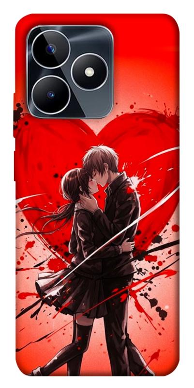 Чохол itsPrint Dramatic couple для Realme C53, кохання, купити оптом з доставкою