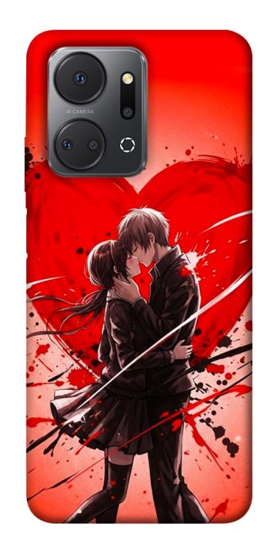 Чехол itsPrint Dramatic couple для Huawei Honor X7a, любовь, купить оптом с доставкой