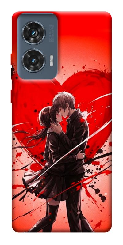 Чохол itsPrint Dramatic couple для Motorola Edge 50 Fusion, кохання, купити оптом з доставкою