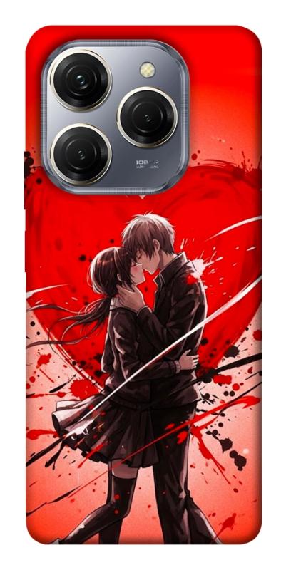 Чохол itsPrint Dramatic couple для TECNO Spark 20 Pro, кохання, купити оптом з доставкою