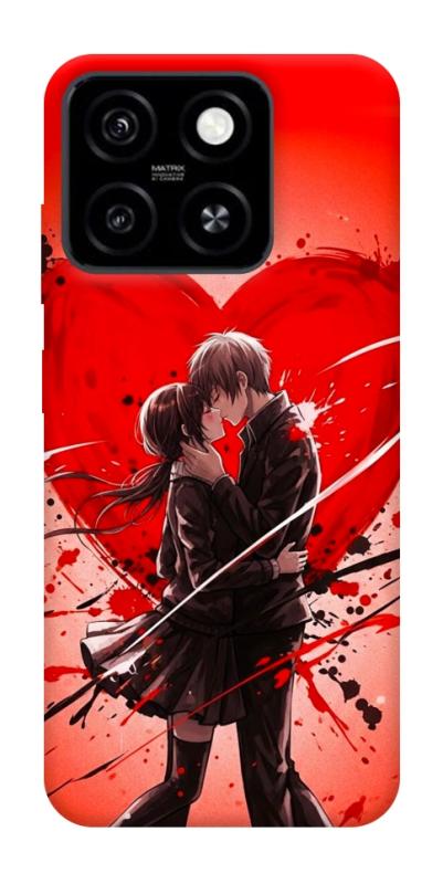 Чехол itsPrint Dramatic couple для ZTE Blade A55 4G, любовь, купить оптом с доставкой